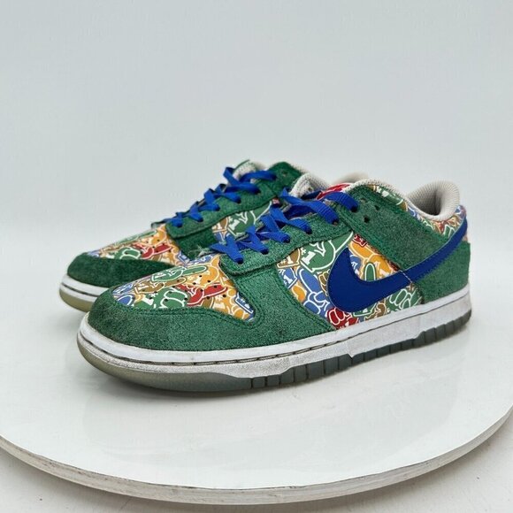 Nike Shoes - Nike Dunk Low Foam Youth Size 4.5Y Women 6 DZ5299-300 Finger Stadium Green Shoes